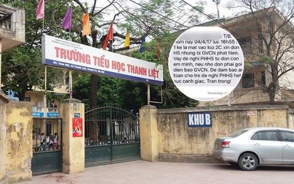 Hà Nội: Phụ huynh hốt hoảng khi nhận được tin nhắn nhà trường thông báo xuất hiện kẻ lạ mặt đến đón học sinh