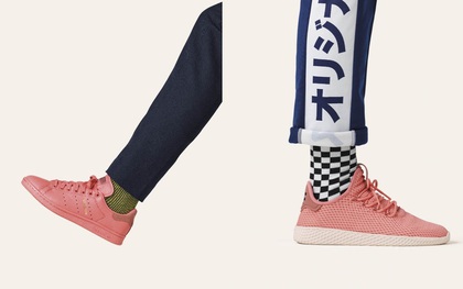 Pharrell Williams và Stan Smith tái hợp cho BST mới toàn tone màu pastel "đẹp mê hồn" của adidas
