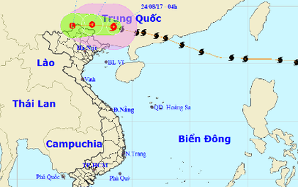 Bão số 6 suy yếu thành áp thấp nhiệt đới, Bắc Bộ tiếp tục mưa lớn