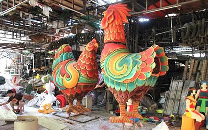 Mãn nhãn với ý tưởng độc đáo và táo bạo của đường hoa Nguyễn Huệ 2017