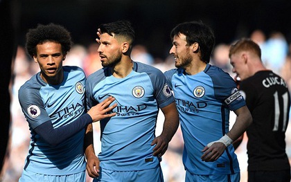 Man City trút giận lên Hull, giành trọn 3 điểm