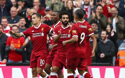 Liverpool hòa thất vọng dù dứt điểm đến 35 quả