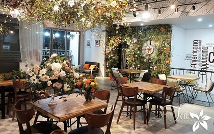 Khám phá quán cafe hoa lãng mạn như phim ngôn tình tại Times City