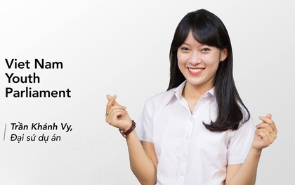 Khánh Vy "bắn" 7 thứ tiếng trở thành đại sứ Diễn đàn mô phỏng Nghị viện trẻ tại Việt Nam
