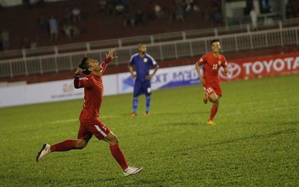 Đội bóng của Công Vinh thắng trận đầu tiên ở V.League