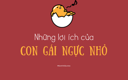 Con gái ngực nhỏ và những lý do để chả việc gì phải tự ti!