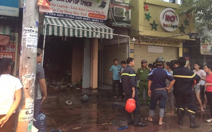 Cửa hàng gấu bông ở Sài Gòn bốc cháy dữ dội trước Lễ tình nhân