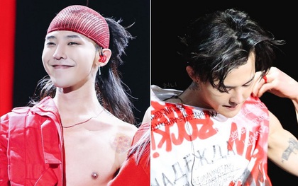 Loạt ảnh siêu ảo từ concert G-Dragon: Lúc chất phát ngất, lúc cười tít mắt, áo trễ hở ngực