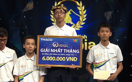 Nam sinh trả lời sai vẫn giành vòng nguyệt quế về nhất trong cuộc thi tháng Olympia