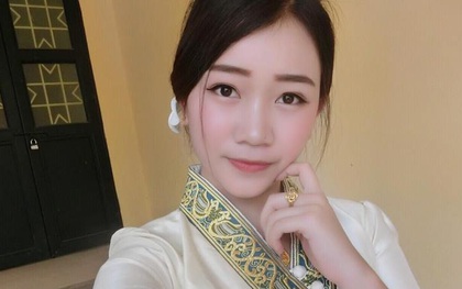 "Hot girl" Lào 19 tuổi xinh đẹp trong cuộc thi Hoa khôi Đại học Tây Bắc