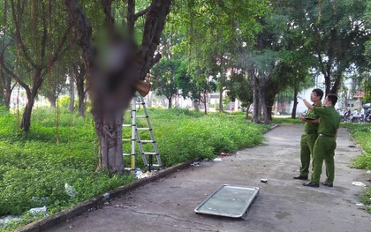 Người đàn ông tử vong trong tư thế treo cổ tại công viên ở Sài Gòn