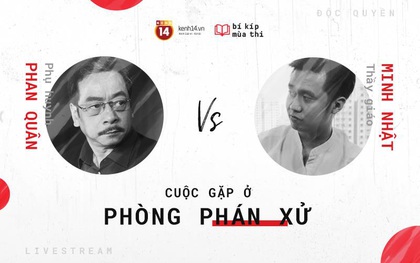 "Ông trùm" Phan Quân ôn tập môn Ngữ Văn cùng sĩ tử của Bí kíp mùa thi!