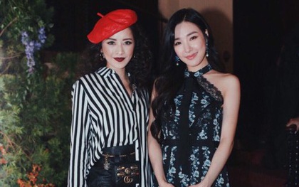 Chi Pu diện style lạ, trò chuyện vui vẻ với Tiffany trong sự kiện ra mắt BST H&M x ERDEM tại Mỹ
