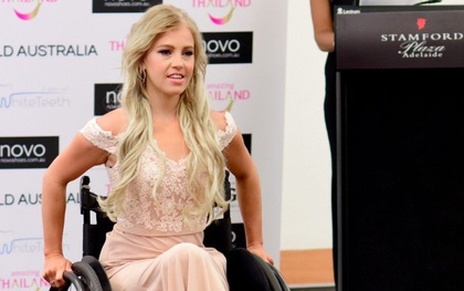 Lần đầu tiên có thí sinh khuyết tật tại cuộc thi Hoa hậu Úc