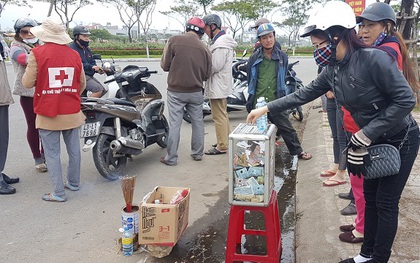 Mạo danh Hội chữ thập đỏ, ôm thùng quyên góp tiền trục lợi từ tai nạn ở Đà Nẵng