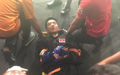 Võ sĩ Việt Nam bị đánh gãy tay, nhập viện khẩn cấp ở Malaysia