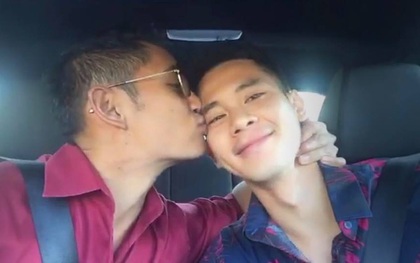Không chỉ thân thiết, Hồ Vĩnh Khoa và bạn trai ngoại quốc còn công khai hôn nhau!