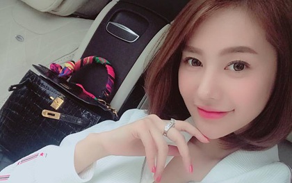Linh Chi khoe nhẫn kim cương gần 2 tỷ đồng sau sinh nhật