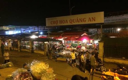 Hà Nội: Xô xát trong chợ Quảng An, thiếu niên bán hoa 16 tuổi bị đâm tử vong