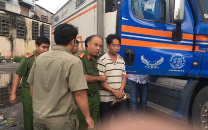 Mâu thuẫn trên bàn nhậu, tài xế container bị đâm chết khi đang nghỉ ngơi trong chợ đầu mối ở Sài Gòn