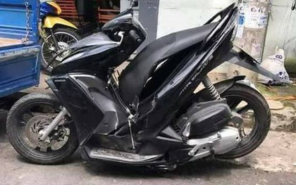 Chiếc Air Blade "ngắn còn một nửa" sau tai nạn tự nhiên nổi tiếng trên MXH