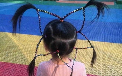 Em bé có kiểu tóc hình ngôi sao hot nhất trên Facebook ngày hôm nay