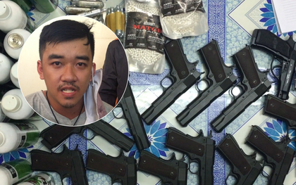 "Ông trùm" 9x buôn vũ khí trên mạng, mang vali "hàng nóng" giao dịch ngay giữa Sài Gòn