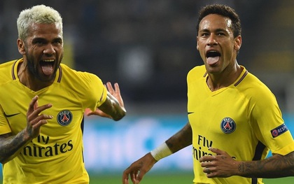 Neymar lại nổ súng, PSG tiếp tục khuynh đảo châu Âu