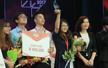 Chung kết Khởi nghiệp cùng Kawai 2017: Mubahi - Mũ bảo hiểm thông minh đã xuất sắc giành giải Nhất