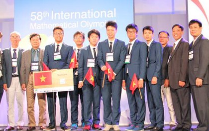 Việt Nam đoạt 4 HC Vàng, xếp thứ 3 Olympic Toán quốc tế