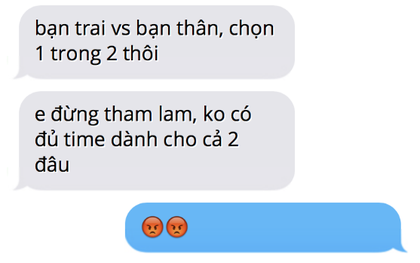 Tranh cãi quanh câu chuyện "bạn trai và bạn thân, chỉ được chọn 1 thôi, đừng tham lam"!