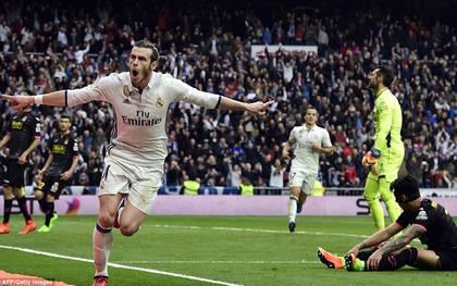 Gareth Bale nổ súng sau gần 3 tháng dưỡng thương, Real tiến sát tới ngôi vương