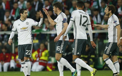 Mkhitaryan ghi bàn, Man Utd giành vé vào vòng 1/8 Europa League