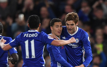 Hazard lập cú đúp giúp Chelsea khuất phục Man City