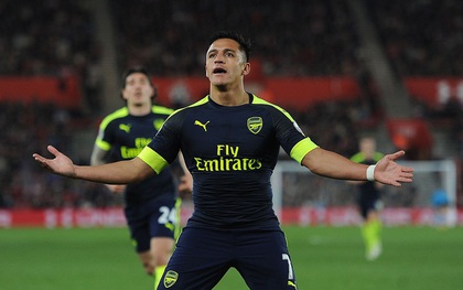 Sanchez ghi bàn, Arsenal đẩy Man Utd trở lại vị trí thứ 6