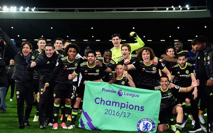 Chelsea chính thức vô địch Ngoại hạng Anh