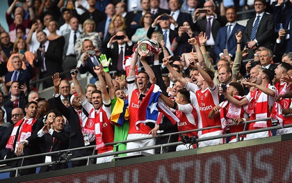 Arsenal thắng kịch tính Chelsea, vô địch FA Cup