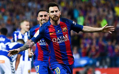 Messi nổ súng, Barca lần thứ 3 liên tiếp giành Cúp Nhà vua