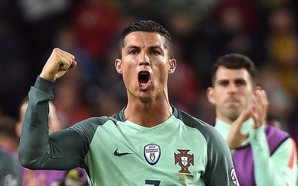 Ronaldo dọn cỗ, Bồ Đào Nha nuôi tiếp hy vọng dự World Cup 2018