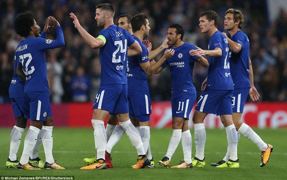 Tân binh tỏa sáng, Chelsea đánh tennis trong trận khai màn Champions League