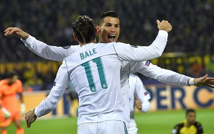 Ronaldo lập cú đúp, Real Madrid nhấn chìm Dortmund