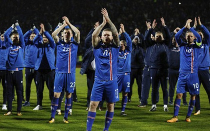 Iceland lập kỳ tích, trở thành quốc gia nhỏ nhất từng dự World Cup