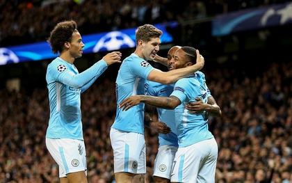 Man City khoe sức mạnh, độc chiếm ngôi đầu bảng F Champions League