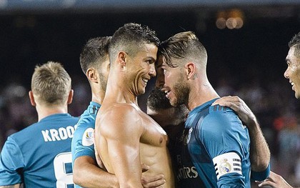 Ronaldo và Ramos khẩu chiến khiến nội bộ Real căng thẳng