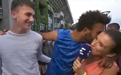 Sàm sỡ nữ phóng viên, tay vợt trẻ có thể bị cấm dự giải Pháp mở rộng