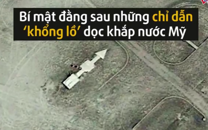Bí mật sau những chỉ dẫn "khổng lồ" khắp nước Mỹ
