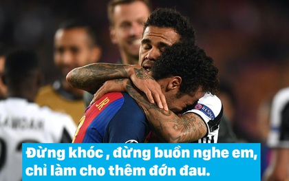 Ảnh chế: Neymar được đàn anh an ủi bằng ca khúc "Vầng trăng cô đơn"