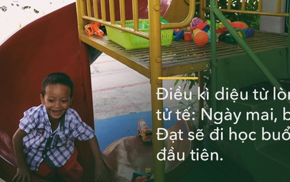 Điều kì diệu từ lòng tử tế: Ngày 8/3, 2 mẹ con "cậu bé xếp dép" sẽ đi làm, đi học buổi đầu tiên