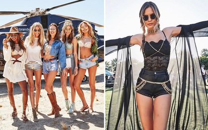 Tổng kết Coachella 2017: Dàn thiên thần Victoria's Secret "chặt chém" các chị em, sexy lấn lướt hết phần người khác