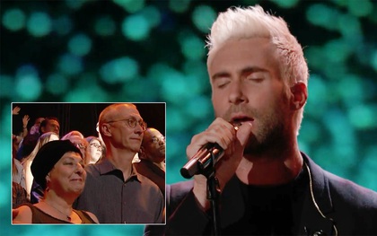 Adam Levine hát tặng học trò quá cố Christina Grimmie trên sân khấu "The Voice"